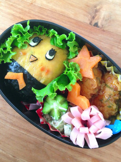 ふなっしー★キャラ弁-レシピのメイン写真