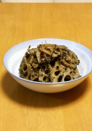 ごまたっぷり、蓮根のきんぴら-レシピのメイン写真