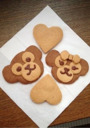 簡単さくさくダッフィークッキー♪-レシピのメイン写真