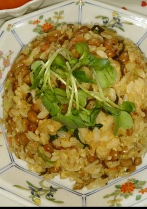 簡単✩美味しい！納豆炒飯-レシピのメイン写真