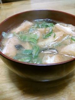 しいたけと油揚げの味噌汁-レシピのメイン写真