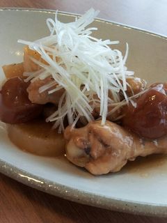 ☆手羽元と大根 さっぱり梅煮☆-レシピのメイン写真