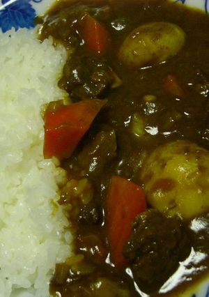 ☆我が家の牛すじカレーライス☆-レシピのメイン写真