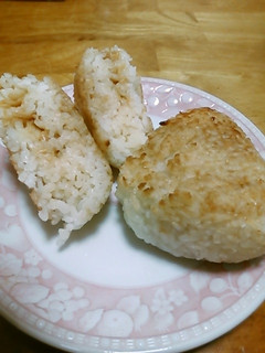 なめたけ入り焼きおにぎり-レシピのメイン写真