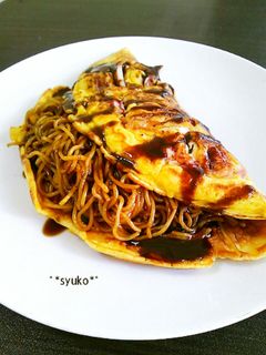 大阪名物“イカ焼き”そば♪-レシピのメイン写真