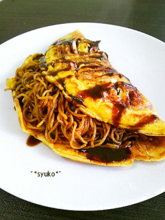 大阪名物“イカ焼き”そば♪-レシピのメイン写真