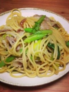 失敗なし!めんつゆ&バターで和風パスタ-レシピのメイン写真