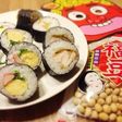 節分!簡単綺麗に巻けるよ♡恵方巻き、太巻