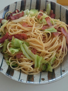 キャベツとベーコンのパスタ-レシピのメイン写真