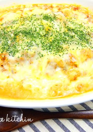 レンジで!!マッシュポテトのラザニア風-レシピのメイン写真