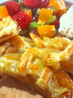 アップルパイを焼いてみた♡簡単♡素敵♡-レシピのメイン写真
