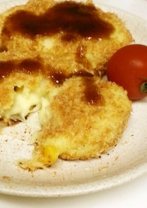 ノンフライ！ほくほくチーズコロッケ♪-レシピのメイン写真