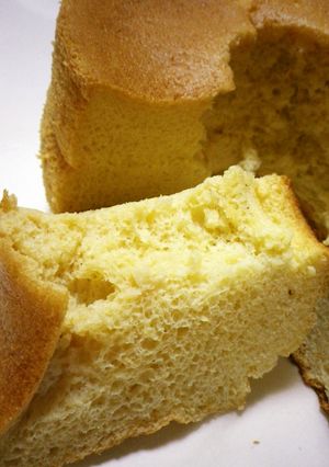 ふわふわ♡はちみつシフォンケーキ-レシピのメイン写真