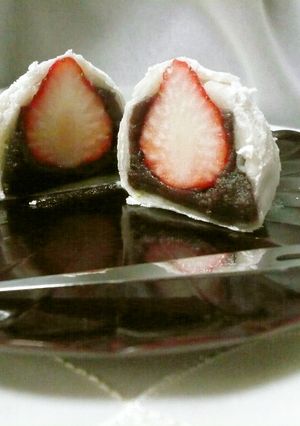 おいしい♡簡単いちご大福-レシピのメイン写真