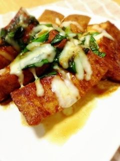 節約‼厚揚げステーキ⁇-レシピのメイン写真