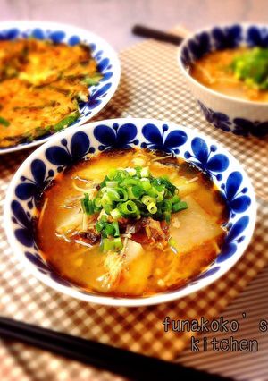 さば缶で♪ 韓国風キムチスープ-レシピのメイン写真