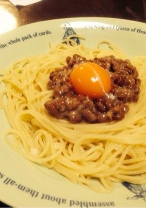 ☆なっとうの簡単パスタ☆-レシピのメイン写真