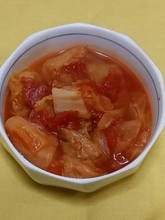 ☆簡単☆白菜のトマト煮込み-レシピのメイン写真