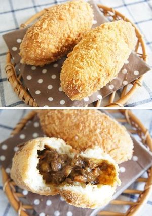 サクサク揚げカレーパン-レシピのメイン写真