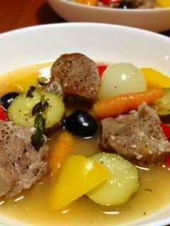 圧力鍋で豚肉の白ワイン煮-レシピのメイン写真