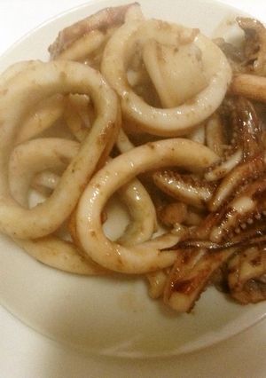 おつまみに♬イカの炒め物-レシピのメイン写真