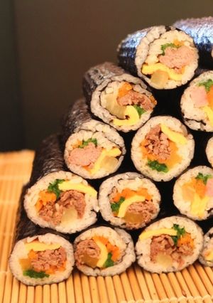 恵方巻2014年(のり巻き）。-レシピのメイン写真