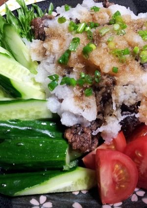 鯨の竜田揚げみぞれ和え-レシピのメイン写真