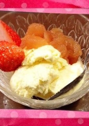 【簡単！切って煮るだけ♪】りんごの砂糖煮-レシピのメイン写真