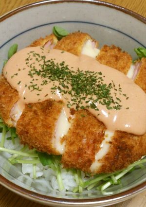 ミルフィーユハムカツ丼-レシピのメイン写真