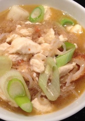 即席担々麺用スープ（ヘルシー対策も）-レシピのメイン写真
