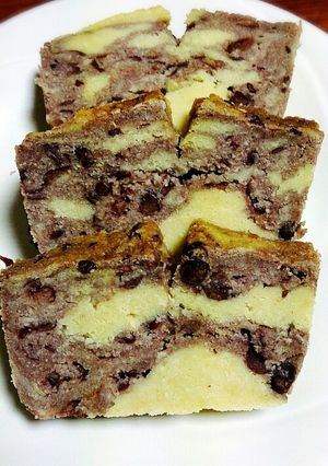 節分に☆お豆づくしのマーブルソイケーキ-レシピのメイン写真