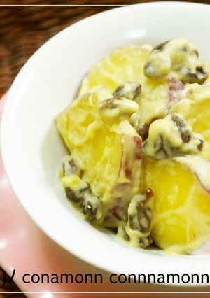 カフェの薩摩芋サラダ再現＊無油脂Ver.-レシピのメイン写真