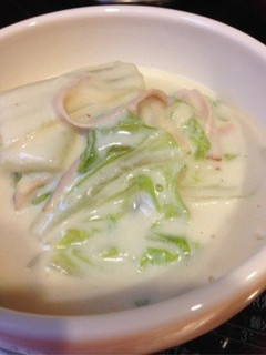 話題入り♡子供が喜ぶ白菜のクリーム煮♡-レシピのメイン写真