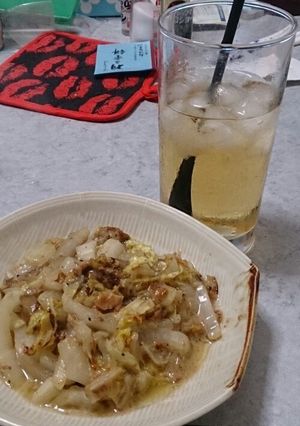 【簡単おつまみ】アンチョビ白菜(笑)-レシピのメイン写真
