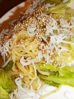 しらすの塩焼きそば-レシピのメイン写真