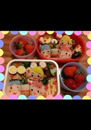 ぱっころりん♬キャラ弁-レシピのメイン写真