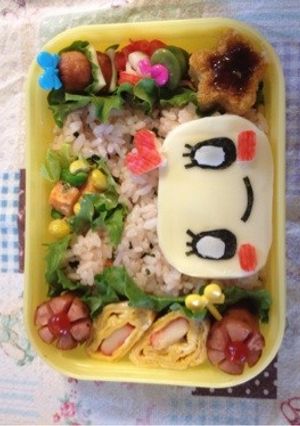 たまごっち☆きずなっち♪キャラ弁-レシピのメイン写真
