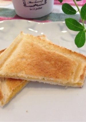 ホットチーズサンド-レシピのメイン写真