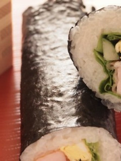恵方巻き(ロースハムの春巻き焼き)-レシピのメイン写真