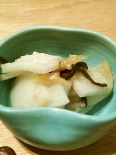 大根の柚子塩昆布漬け-レシピのメイン写真