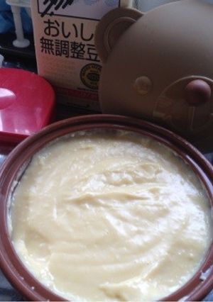 ♡レンジで濃厚豆乳カスタードクリーム♡-レシピのメイン写真