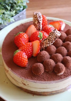 誕生日にもティラミスケーキ！-レシピのメイン写真