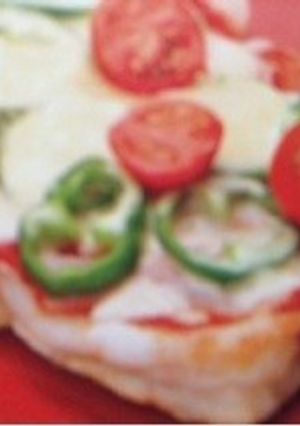 おもちdeピザ-レシピのメイン写真