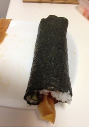 恵方巻き巻き方編-レシピのメイン写真