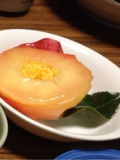 リンゴのツバキ煮-レシピのメイン写真