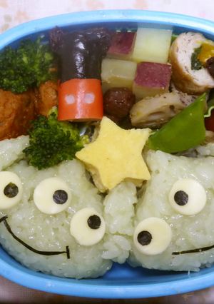 トイストーリーキャラ弁☆エイリアン-レシピのメイン写真