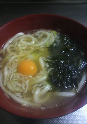 魚(金目)の出汁で､うどんスープ-レシピのメイン写真