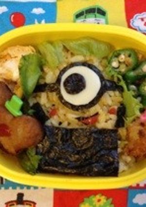 怪盗グルーのミニオン♪キャラ弁-レシピのメイン写真