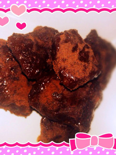 生チョコ?バター餅でチョコ餅しっとり♪-レシピのメイン写真