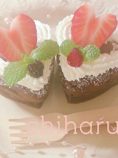 バレンタイン♥濃厚しっとりガトーショコラ-レシピのメイン写真
